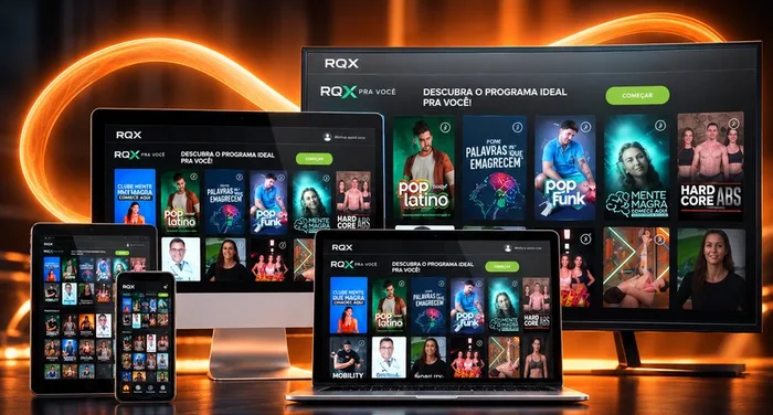 Plataforma RQX em todos os dispositivos